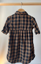 Load image into Gallery viewer, Old Navy Blue Plaid Button Up Dress 5T
