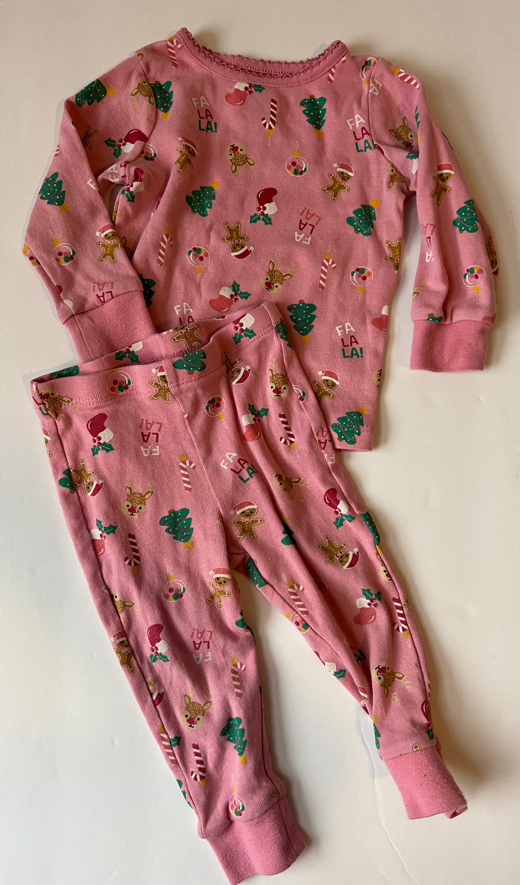 Holiday Pjs 6-12M