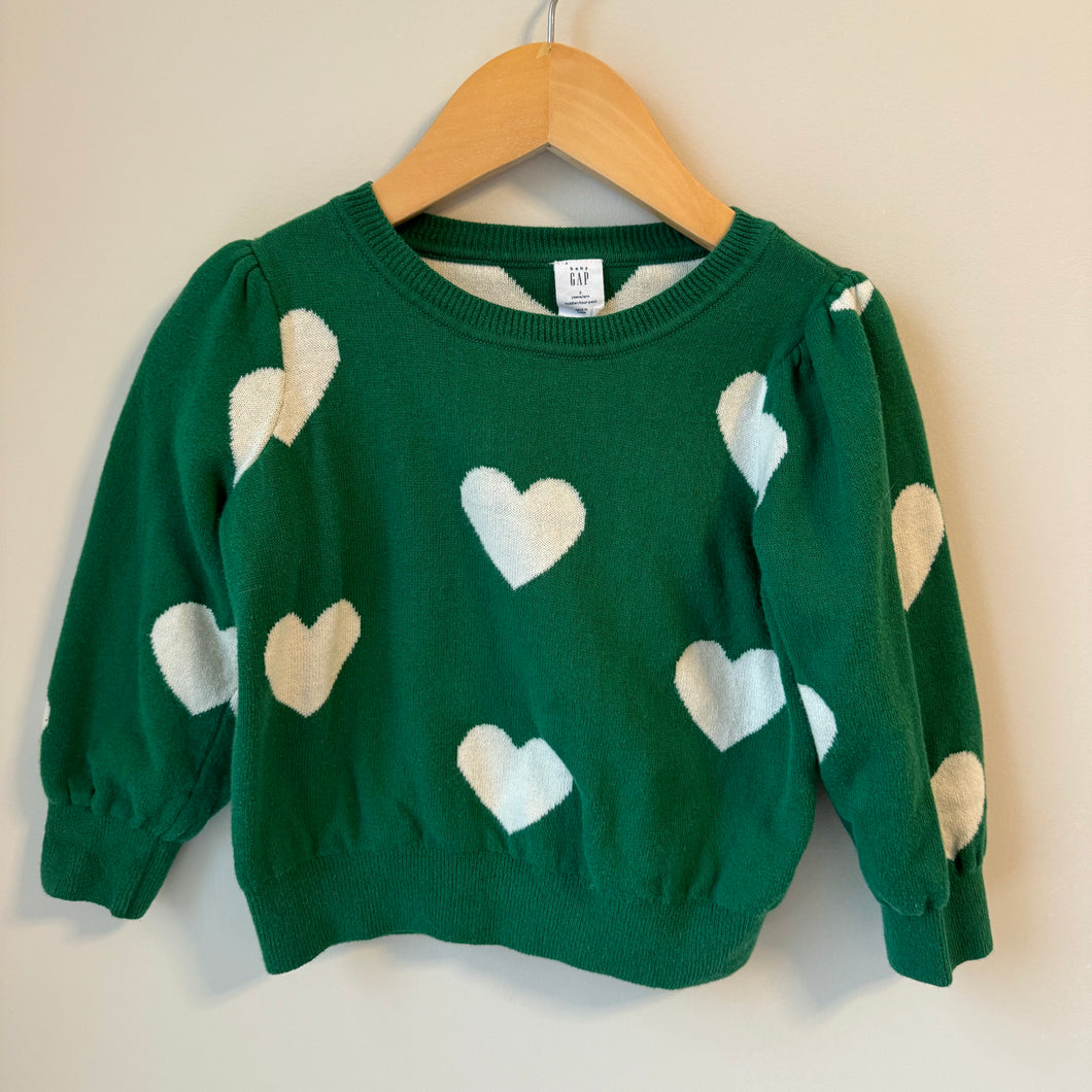 BabyGap Heart Knit Size 3