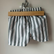 Load image into Gallery viewer, H&amp;M Striped Swim Short 6-12M
