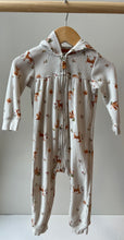 Load image into Gallery viewer, Waffle Deer Romper 18M
