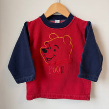 Load image into Gallery viewer, Vintage Embroidered Pooh Bear Crewneck Size 3
