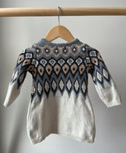 Load image into Gallery viewer, Knit Diamond Dress 6-12M
