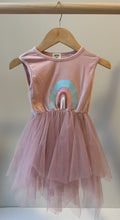 Load image into Gallery viewer, Gem Look Rainbow Dress 24M
