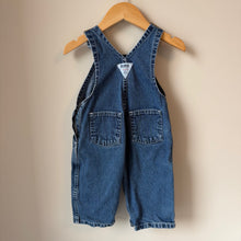 Load image into Gallery viewer, Vintage OshKosh Yellow Label Overalls 12M
