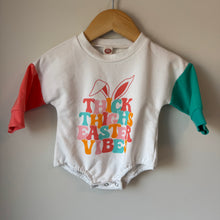 Load image into Gallery viewer, Easter Vibes Sweater Romper 6-12M
