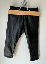 Load image into Gallery viewer, Zara Faux Leather Leggings 18-24M
