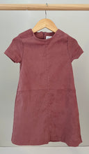 Load image into Gallery viewer, Zara Faux Suede Dress Size 6
