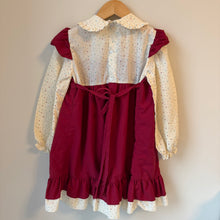 Load image into Gallery viewer, Vintage Small Floral Smocked Dress 6X

