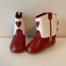 Load image into Gallery viewer, Old West Poppets Infants Leather Boots Size 3 INF
