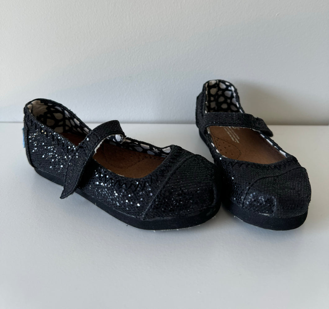 Toms Sparkly Sandals Size 6