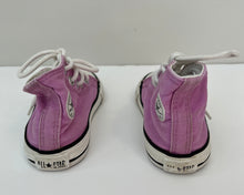 Load image into Gallery viewer, Converse Purple High Tops Size 4
