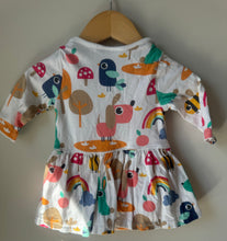 Load image into Gallery viewer, Next Wildlife Bodysuit Dress 0-3M
