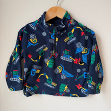 Load image into Gallery viewer, Construction Truck 1/2 Zip Fleece 18-24M
