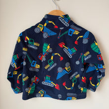 Load image into Gallery viewer, Construction Truck 1/2 Zip Fleece 18-24M
