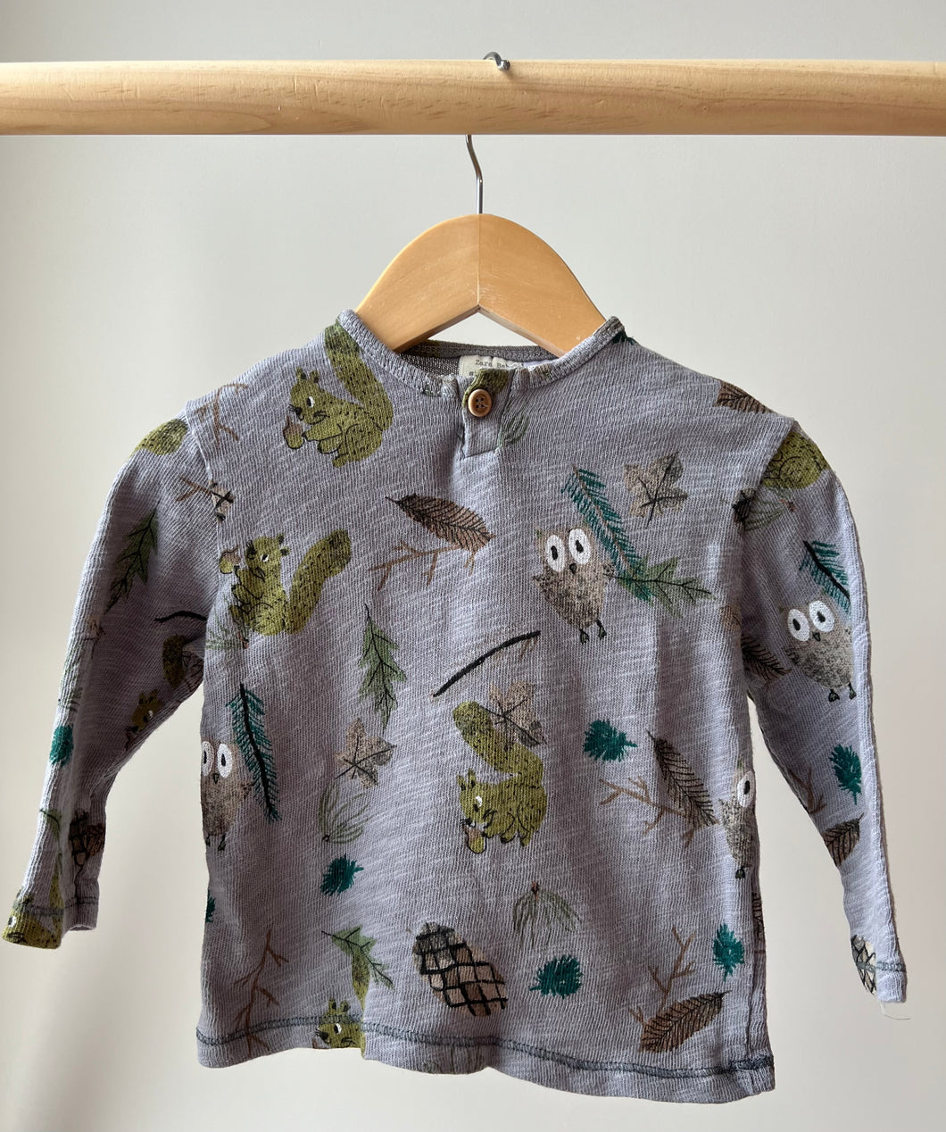 Zara Woodland Top 6-9M