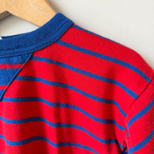 Load image into Gallery viewer, Vintage Peanut Power Red Stripe Crewneck 18M
