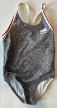 Load image into Gallery viewer, Roots Salt and Pepper Swimsuit Size 3
