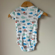 Load image into Gallery viewer, Whale Onesie 6M
