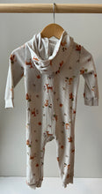 Load image into Gallery viewer, Waffle Deer Romper 18M
