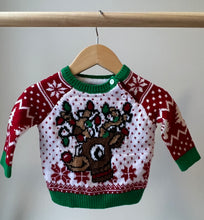 Load image into Gallery viewer, Reindeer Sweater 3-6M
