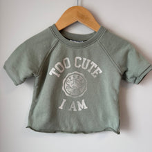Load image into Gallery viewer, BabyGap Too Cute Yoda Short Sleeve Crewneck 12-18M
