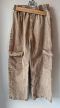 Load image into Gallery viewer, H&amp;M Drapey Cargo Denim Size 9-10
