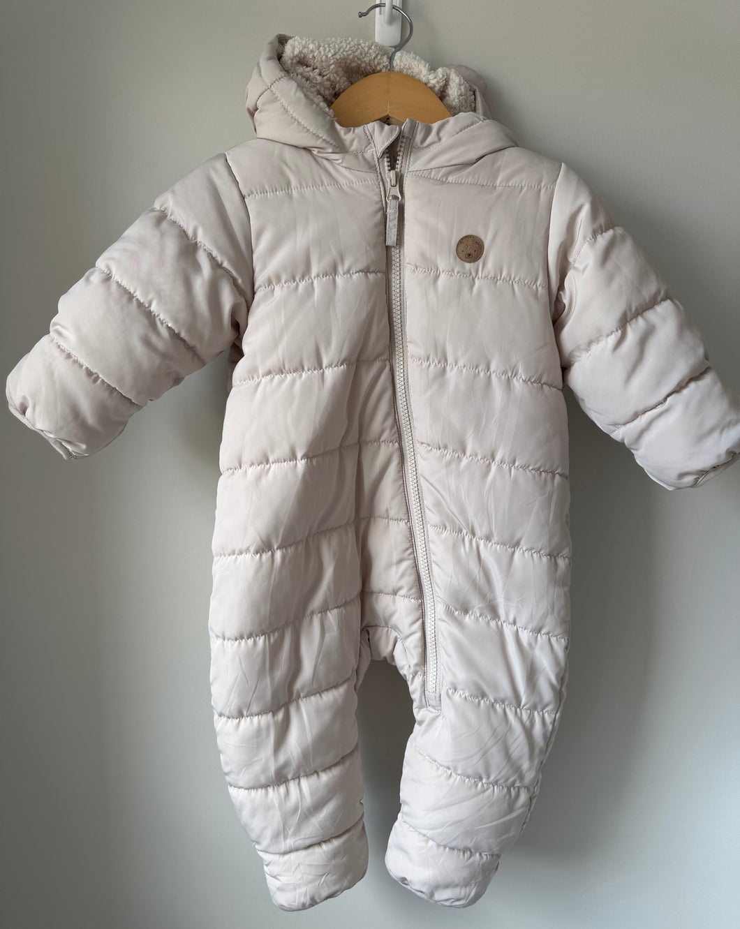 H&M Pile-Lined Snowsuit 6-9M