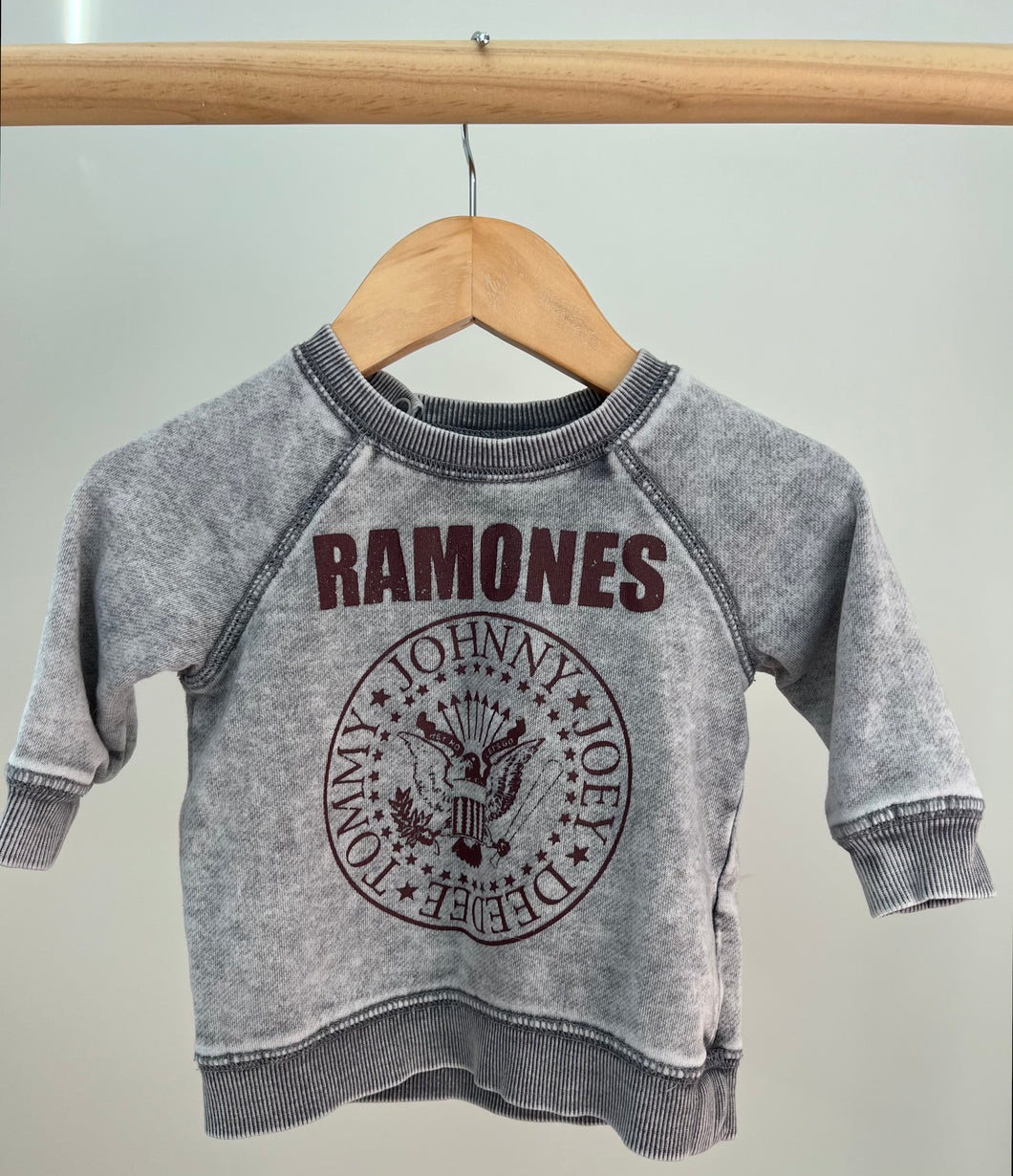 H&M Ramonss Crewneck 4-6M