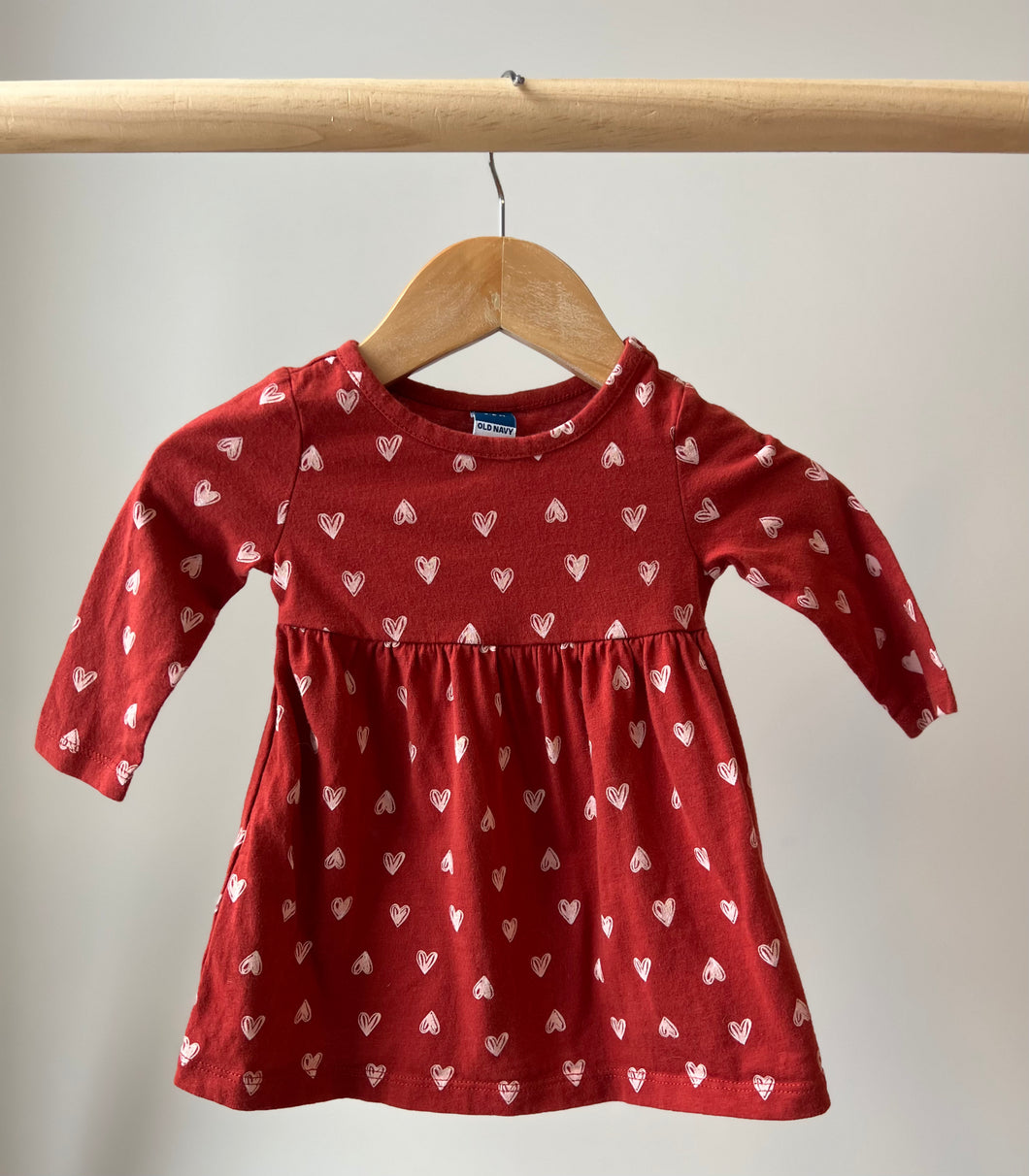 Old Navy Heart Dress 3-6M