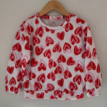 Load image into Gallery viewer, Heart Crewneck 6Y
