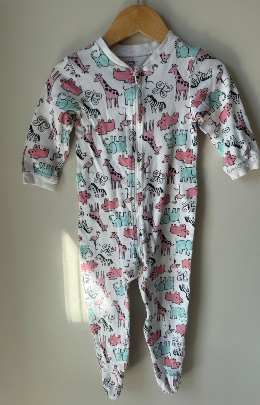 Animal Footie 18-24M