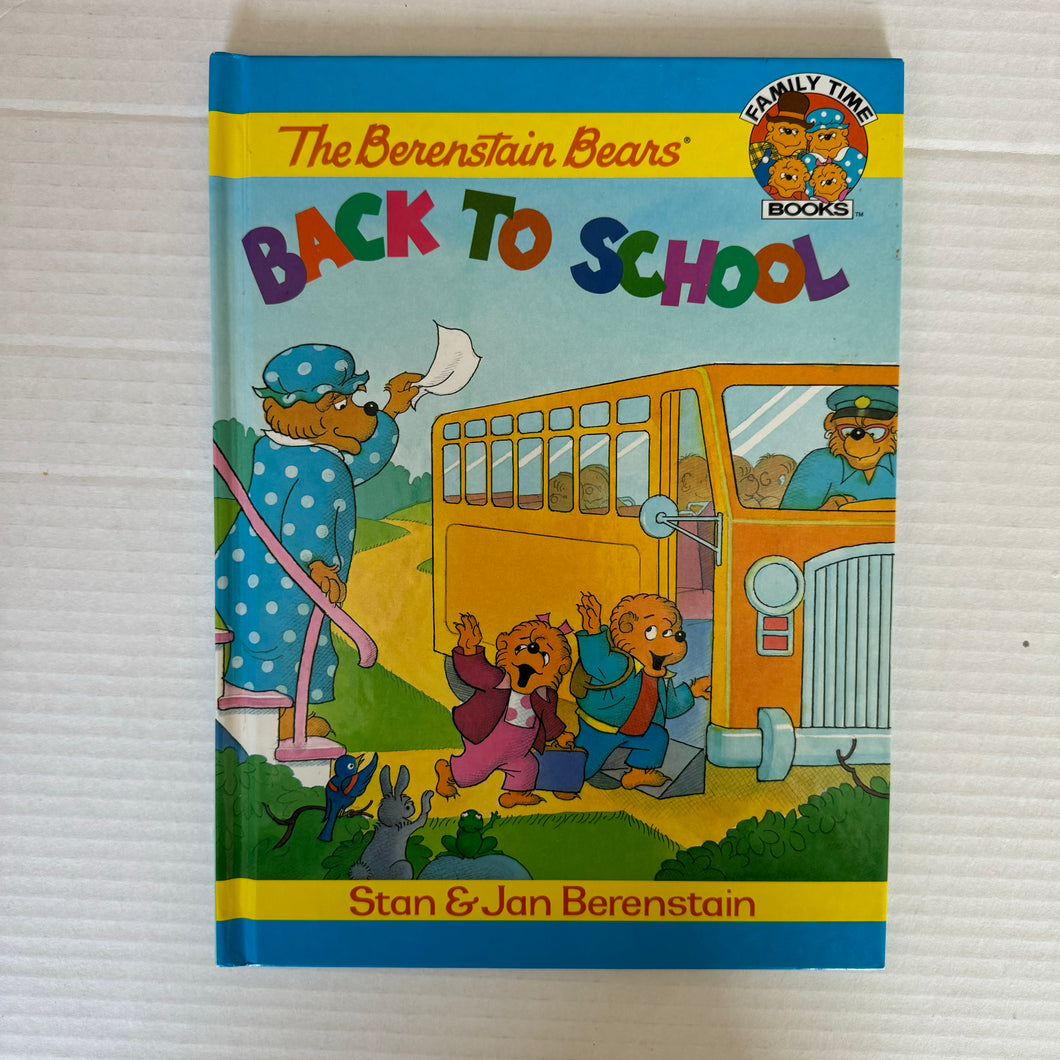 Vintage The Berenstain Bears Back to School