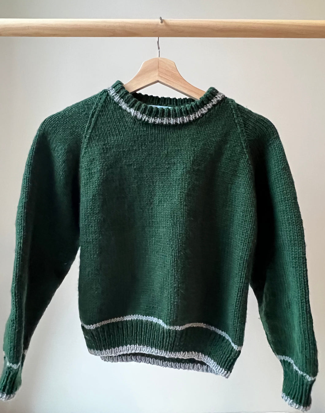 Handmade Knit Sweater Size 6/7