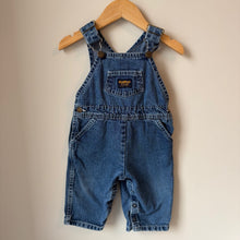 Load image into Gallery viewer, Vintage OshKosh Yellow Label Overalls 12M
