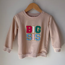 Load image into Gallery viewer, Big Sis Patch Crewneck 3-4T
