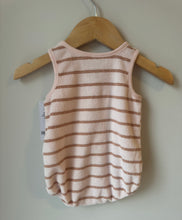 Load image into Gallery viewer, *With Tags* Terry Stripe Romper 3M
