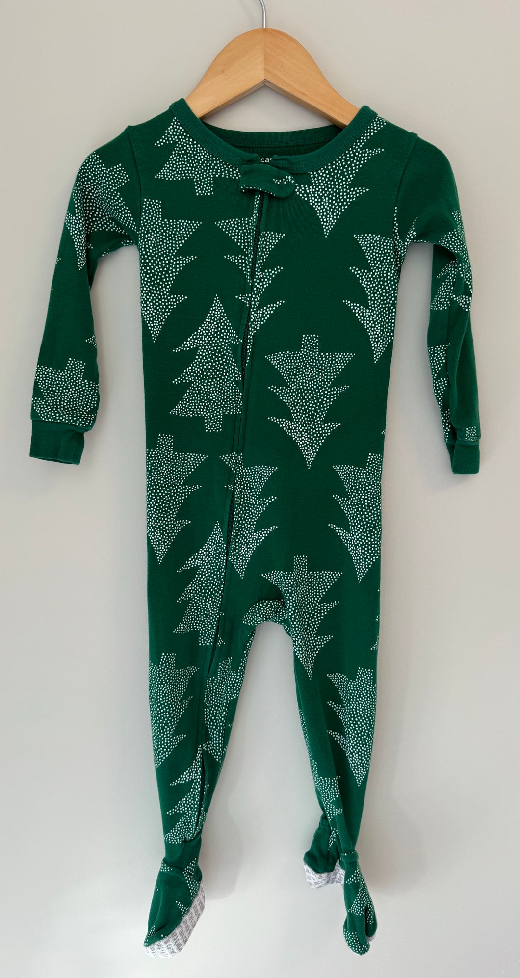 Carter’s Green Tree Footie Size 2T