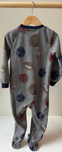 Load image into Gallery viewer, Sports Fleece Footie 4T

