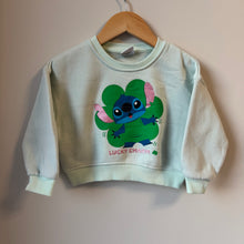 Load image into Gallery viewer, Stitch Lucky Charm Crewneck 2-3Years
