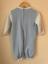 Load image into Gallery viewer, Vintage Cracker Jack Cowboy Knit Romper 12M
