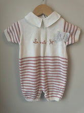 Load image into Gallery viewer, *With Tags* Vintage Knit Duck Romper 6M
