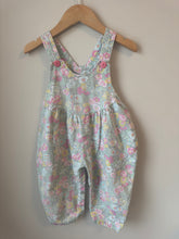 Load image into Gallery viewer, Vintage Kuzzins Floral Overall 24M
