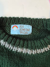 Load image into Gallery viewer, Handmade Knit Sweater Size 6/7
