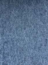 Load image into Gallery viewer, Vintage Embroidered Scalloped Edge Jean Dress 6X
