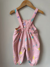 Load image into Gallery viewer, Vintage Ruffniks Treats Overalls 12-18M
