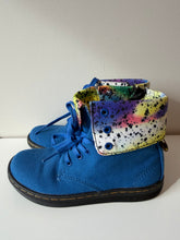Load image into Gallery viewer, Canvas Paint Splat Dr Martens Size 11
