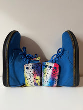 Load image into Gallery viewer, Canvas Paint Splat Dr Martens Size 11
