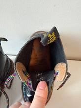 Load image into Gallery viewer, Vintage Rainbow Stitch Patent Leather Dr Martens Size 7

