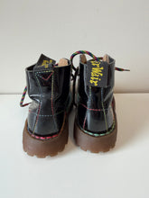 Load image into Gallery viewer, Vintage Rainbow Stitch Patent Leather Dr Martens Size 7
